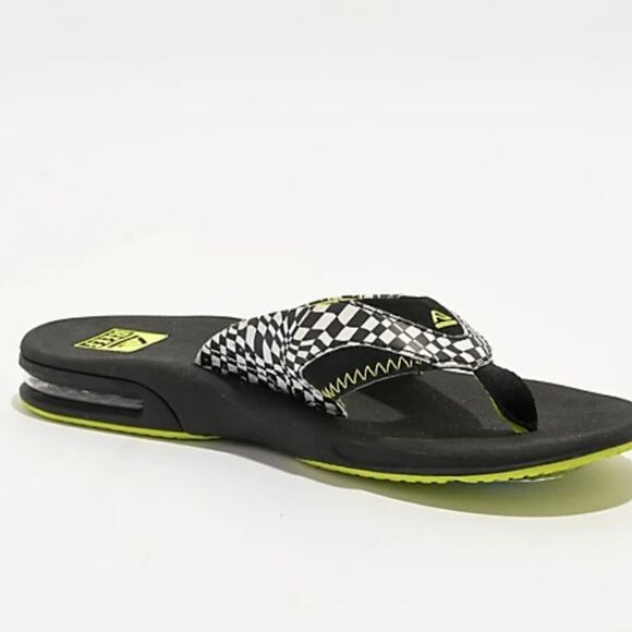 Reef Fanning Swell Checkers Flip-Flop Sandal - Picture 1 of 11